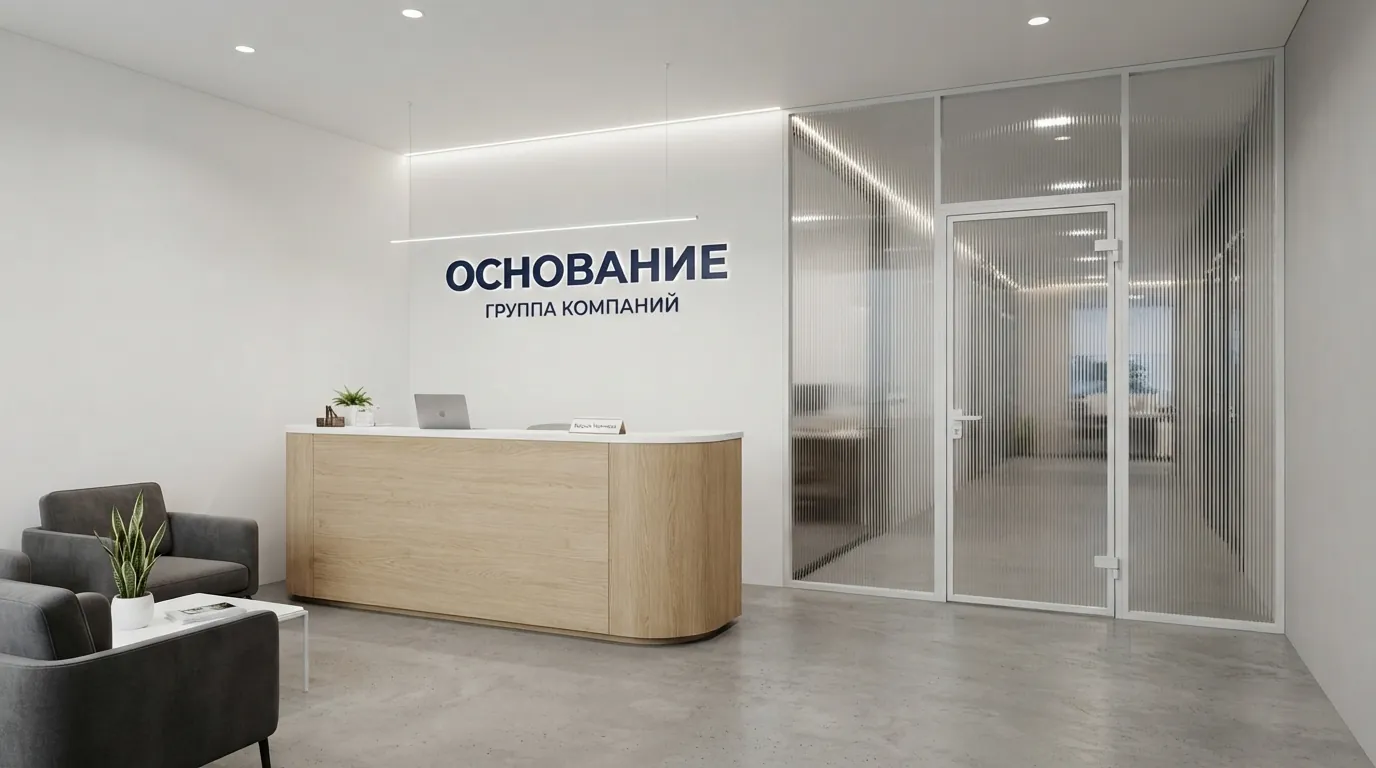 Распашная дверь межкомнатная двухстворчатая стекло — вид со стороны помещения